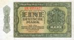 Germany - Democratic Republic, 1 Deutsche Mark, P-0009b