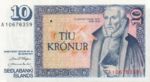 Iceland, 10 Krone, P-0048a Sign.4