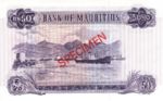 Mauritius, 50 Rupee, CS-0001