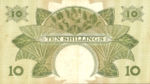 East Africa, 10 Shilling, P-0042b