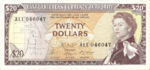 East Caribbean States, 20 Dollar, P-0015g Sign.09