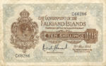 Falkland Islands, 10 Shilling, P-0004