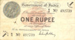 India, 1 Rupee, P-0001v08