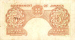 Jamaica, 5 Shilling, P-0037b v4