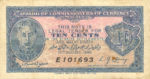 Malaya, 10 Cent, P-0002
