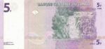 Congo Democratic Republic, 5 Franc, P-0086a
