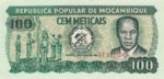 Mozambique, 100 Meticais, P-0126