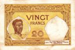 Madagascar, 20 Franc, P-0037 Sign.2