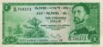 Ethiopia, 1 Dollar, P-0018a