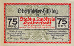Germany, 75 Pfennig, 503.1a