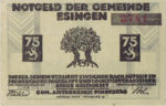 Germany, 75 Pfennig, 353.1