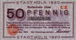 Germany, 50 Pfennig, K30.9b