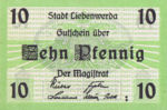 Germany, 10 Pfennig, L37.4a