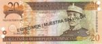 Dominican Republic, 20 Peso Oro, P-0169s