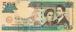 Dominican Republic, 500 Peso Oro, P-0179a