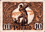 Germany, 10 Pfennig, Z13.3