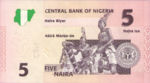 Nigeria, 5 Naira, P-0032a