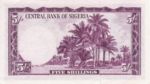 Nigeria, 5 Shilling, P-0002a