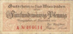 Germany, 25 Pfennig, W41.8a