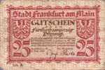 Germany, 25 Pfennig, F16.7