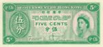 Hong Kong, 5 Cent, P-0326
