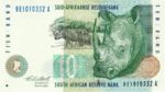South Africa, 10 Rand, P-0123a