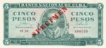 Cuba, 5 Peso, CS-0003