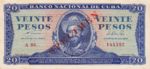 Cuba, 20 Peso, CS-0002