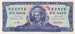 Cuba, 20 Peso, CS-0003