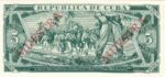 Cuba, 5 Peso, CS-0021