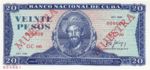 Cuba, 20 Peso, CS-0022