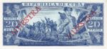 Cuba, 20 Peso, CS-0021