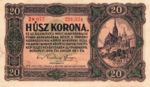 Hungary, 20 Korona, P-0061 Ver.2