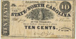 Confederate States of America, 10 Cent, S-2360