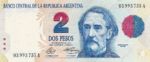 Argentina, 2 Peso, P-0340a