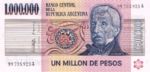 Argentina, 1,000,000 Peso, P-0310