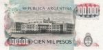 Argentina, 100,000 Peso, P-0308b