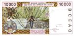 West African States, 10,000 Franc, P-0414Dg