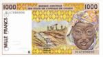West African States, 1,000 Franc, P-0711Ka
