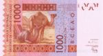 West African States, 1,000 Franc, P-0715Ka