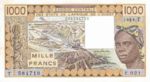 West African States, 1,000 Franc, P-0807Ti