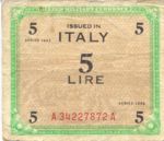 Italy, 5 Lira, M-0012a