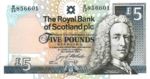 Scotland, 5 Pound, P-0352b
