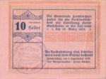 Austria, 10 Heller, FS 196IIa