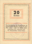 Austria, 20 Heller, FS 196IId