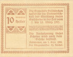 Austria, 10 Heller, FS 196III