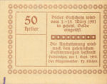 Austria, 50 Heller, FS 196III