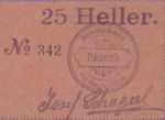 Austria, 25 Heller, FS 208IIc