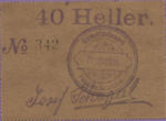 Austria, 40 Heller, FS 208IIc