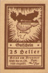 Austria, 25 Heller, FS 287Ia